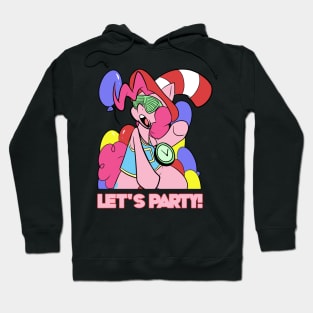 Pinkie Patreon Says "Let's Party!" Hoodie